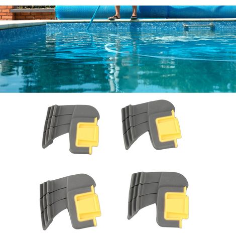 Jeu de 4 Brosses de Nettoyage Cyclones pour Zodiac MX8 MX6 - Pièces de Rechange Plastique/Caoutchouc R0714400 (1/5)