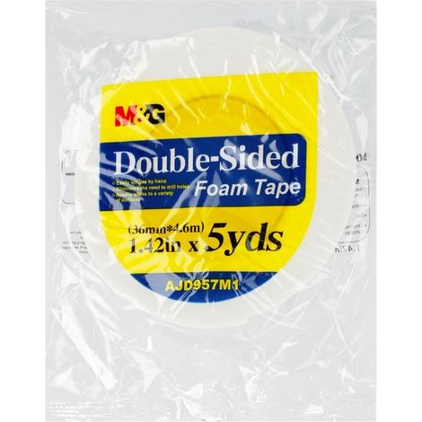 Doppelseitiges Schaumstoffklebeband 36 mm M&G