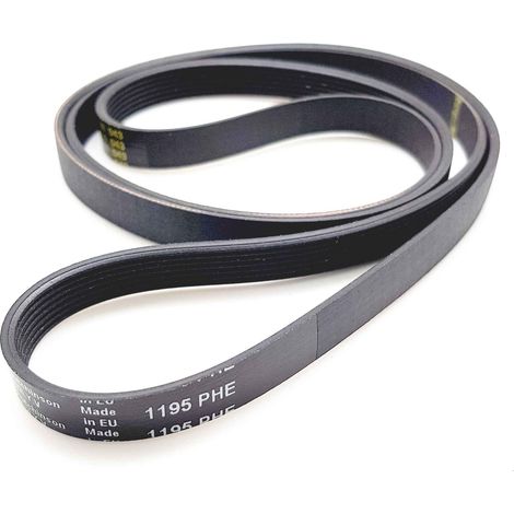 Courroie striée électroménager Hutchinson élastique 1195 PHE 7