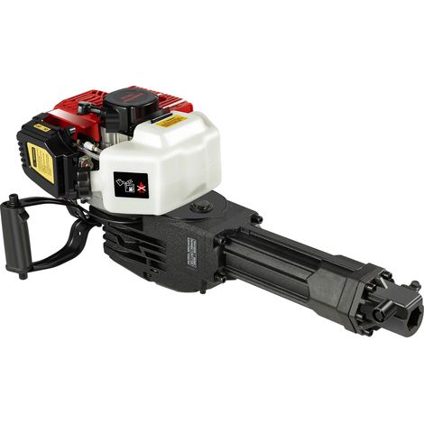 Marteau-piqueur, moteur 52cc, performance robuste, Rouge (1/2)