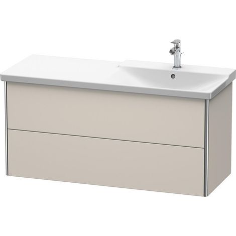 XSQUARE mobile lavabo lavabo dritto 565x1210x473mm tortora