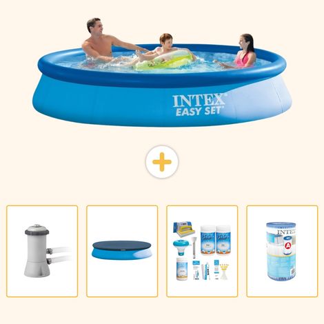 Intex Piscine Easy Set Ronde - 366x76 cm - 5-pièces S208 (1/5)