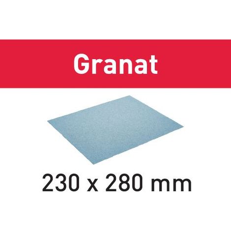 201261 Festool Abrasivo manuale Granat 230x280 P150 GR/10