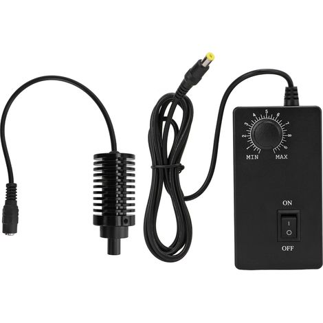 Source lumineuse coaxiale pour microscope, projecteur LED haute luminosité, résistant à l'usure et dissipant la chaleur, AC100V-240V, prise standard européenne Φ9mm, bleu. (1/5)