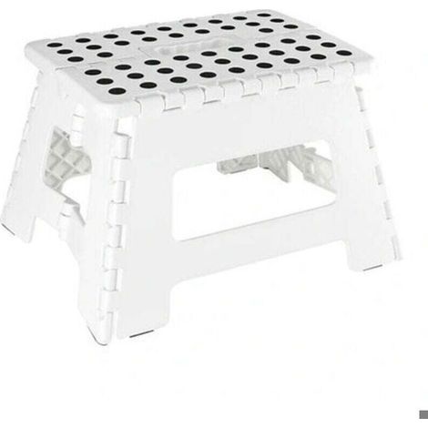 Marchepied pliant 31.5 x 25.5 x 22 cm – Charge maximale 150 kg – Pour espaces confinés – Idéal pour enfants et adultes (1/5)