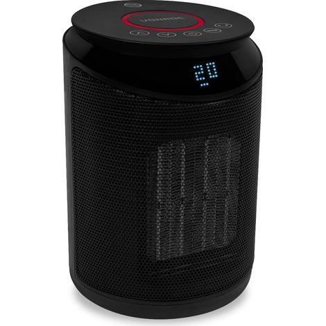 VONROC Elektro Heizung - Heizlüfter - 2000W - Keramik - 3 Heizstufen - Schwenkfunktion - LED-Anzeige - Thermostat und Timer