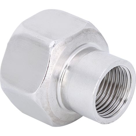 Raccord réducteur hexagonal pour tuyau, connecteur femelle 1/2 po vers femelle 1 po NPT (1/5)