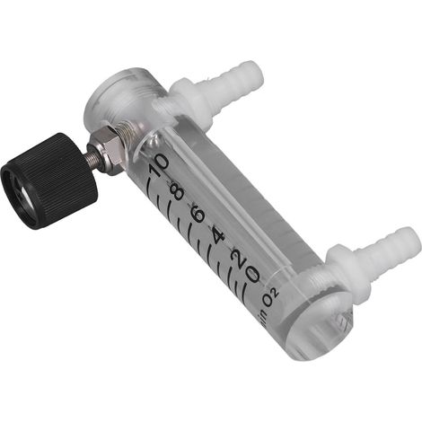 Durchflussmesser in Paneelbauweise 0–10 l/min, Acryl-Gasdurchflussmesser-Prüfgerät zur Messung und Steuerung (1/5)