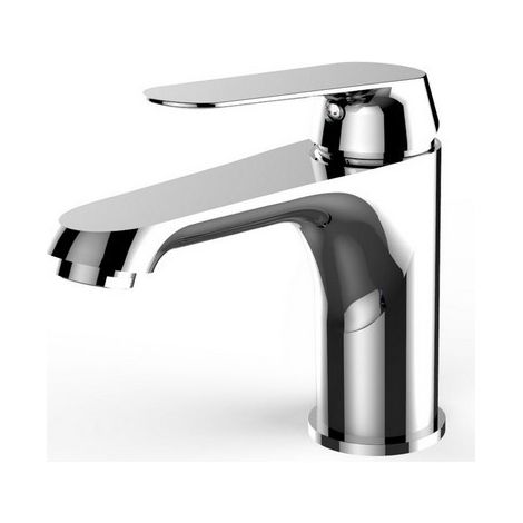 Miscelatore Lavabo Monocomando Dream Cromo, con Piletta Click-Clack e Flessibili Inclusi (1/2)