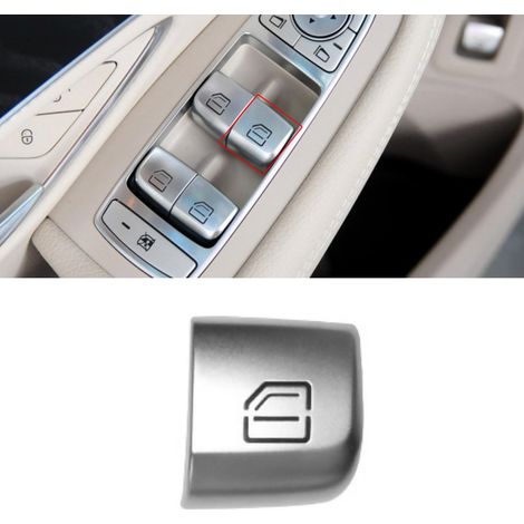 Front Right Window Regulator Button Compatible with Mercedes Benz W205, 1Pc Window Switch Button Cover C-Class 2015-2021 GLC 2016-2022 2059056811, 2229056800, A20590568119051 (1/5)