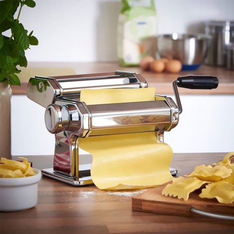 Machine à pâte manuel - 3 types de pâtes - 9 tailles d'épaisseurs - MP-200 (1/4)