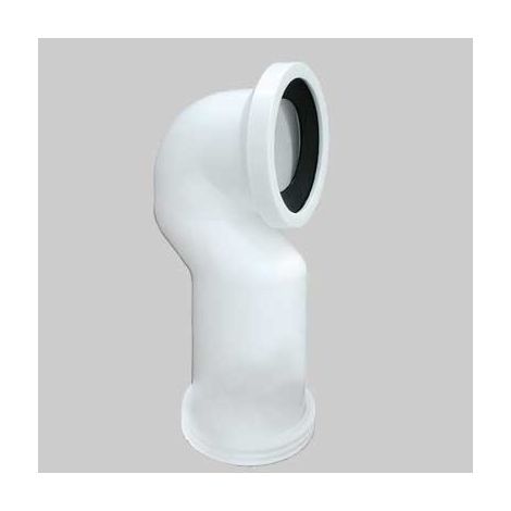 CURVA TECNICA CON GUARNIZIONE PER SCARICO  Uscita Ø 90÷100÷110     MADE IN ITALY