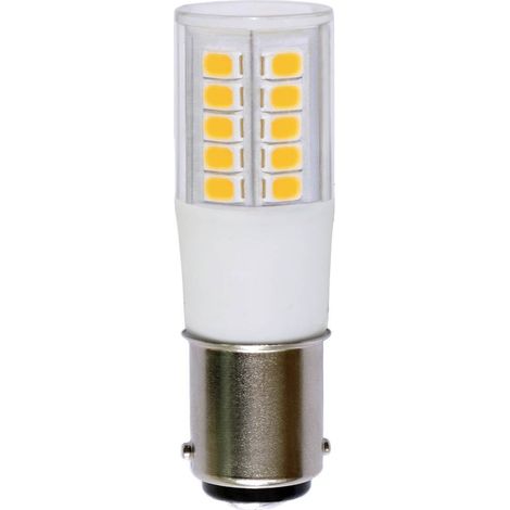LightMe LM85356 LED CEE E (A - G) B15d 4.9 W = 48 W blanc chaud (Ø x H) 18 mm x 57 mm 1 pc(s) (1/2)