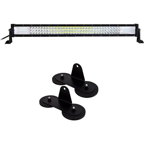 Barre lumineuse LED, faisceau combiné, design durable, 32 pouces 405w sans fil (1/2)