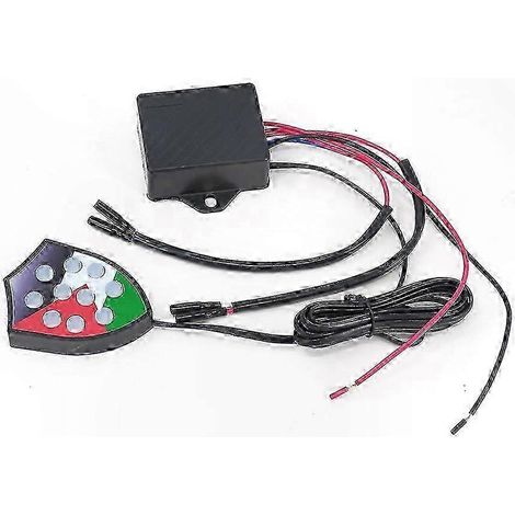 Sistema de alarma con bocina electrónica impermeable de 10 tonos para vehículos de 12V/24V. (1/5)