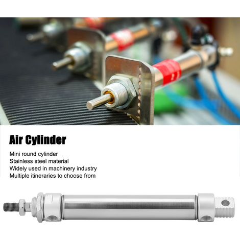 Composants pneumatiques MA25, mini-vérin en acier inoxydable, MA25150 (1/4)
