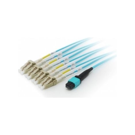 mtp/lc patch cord om4 8 fibres m/m 3m trunk optical fibre cable