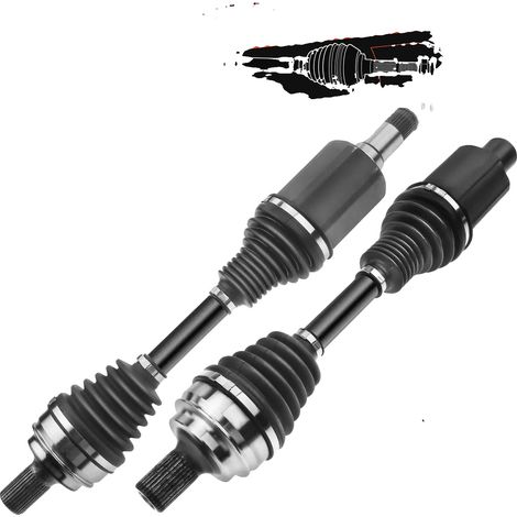 Eje de transmisión de acero, 450 mm de longitud, 28 mm de diámetro, compatible con Mercedes-Benz W212, alta durabilidad bajo carga. (1/5)