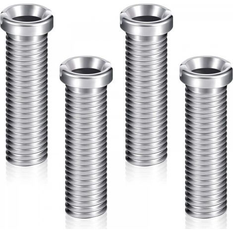 4 Vis de Panier d'Évier 45 mm Vis de Bonde en Acier Inoxydable Accessoires de Fixation Vis de Boulon d'Évier Vis de Bouchon de Crépine de Panier d'Évier pour Cuisine Lavabo (1/5)