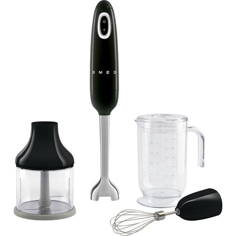 SMEG Frullatore Immersione 50'S Style 700W Nero (1/5)