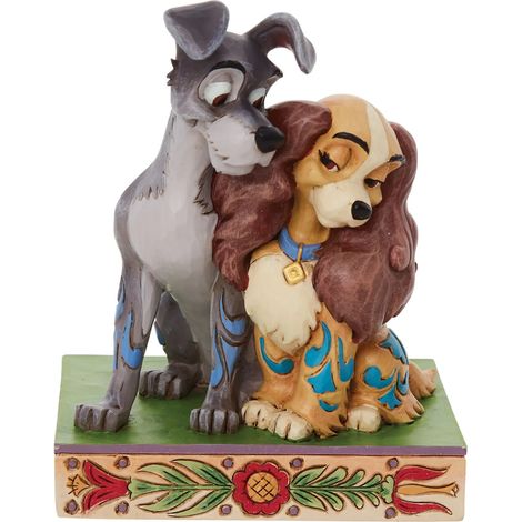 Statuette de Collection La Belle et le Clochard (1/2)