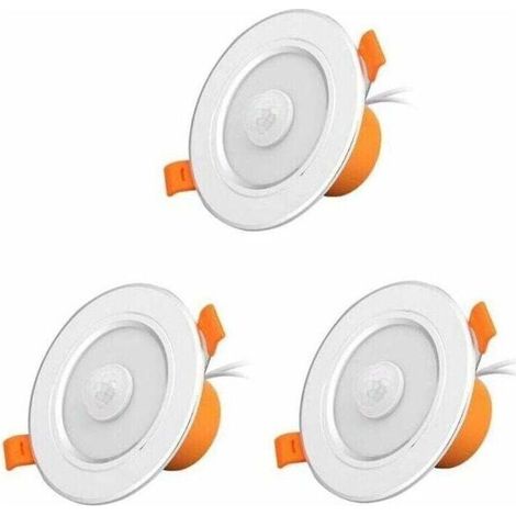 Plafonnier LED avec capteur de mouvement humain , éclairage d'intérieur, idéal pour un Restaurant, une salle de bain 3pcs (1/4)