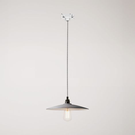 Creative Cables - Lampa wisząca z ceramicznym kloszem Płytka śledząca - lampa w zestawie