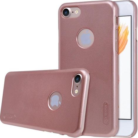 Coque de protection pour iPhone 7/8 - Super Frosted Shield - Or rose - Étui anti-empreintes (1/5)