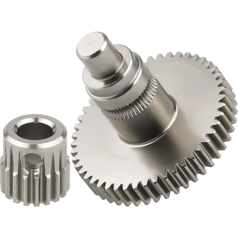 Ensemble de vitesses d'extrudeuse en acier trempé plaqué nickel de haute précision pour imprimante 3D Mini (1/5)
