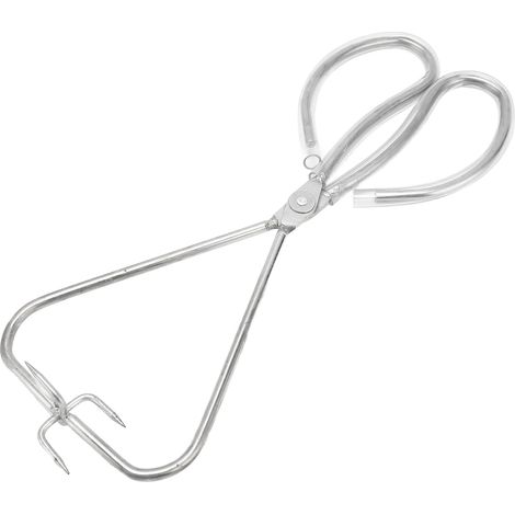 Pinces de vitrier, pinces de vitrier en acier inoxydable, assiettes en céramique, tasses, outils de vitrier Jianzhan, pinces de vitrier double taille (1/5)