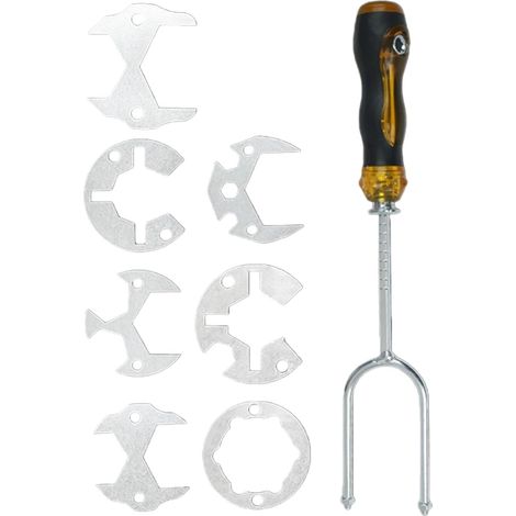 Clé réglable en acier au carbone de plusieurs tailles, idéale pour divers raccords de tuyaux dans la cuisine, la salle de bain, les réparations d'évier (1/4)