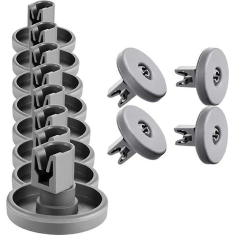 HONORNIC - Lot de 12 roulettes pour panier inférieur de lave-vaisselle AEG, Electrolux, Favorit et Zanussi. (1/5)