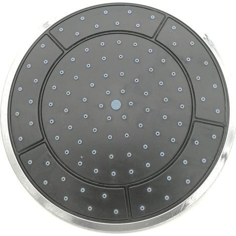 Douche Pluie Ronde en Plastique 24,5 cm pour Cabine de Douche – Buse Murale ou Plafonnier – Accessoire Sanitaire Éco-Efficient (1/5)