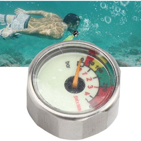Manomètre de Pression pour Plongée S300 en Acier Inoxydable 304 - Équipement de Plongée Professionnel (1/5)