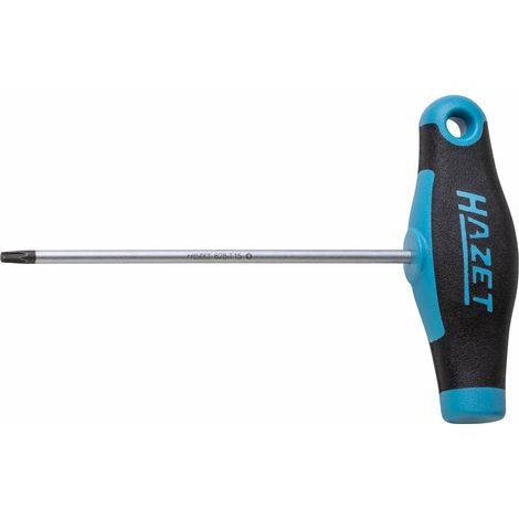 Hazet Schraubendreher, mit T-Griff 828-T15, Innen TX Profil, SW T15 (1/4)