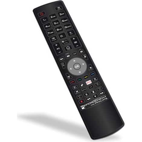 TÉLÉCOMMANDE DE RECHANGE COMPATIBLE AVEC TOUS LES TÉLÉVISEURS PHILIPS (1/2)