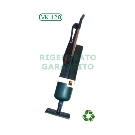 Aspiratore/Aspirapolvere/Scopa elettrica Folletto Vorwerk VK 120 rigenerato/usato + 2 SACCHETTI OMAGGIO