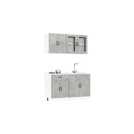 Ensemble d'armoires de cuisine 4 pcs Kalmar bois d'ingénierie (1/5)