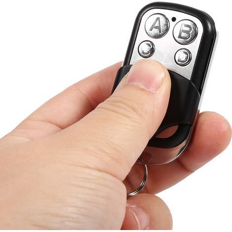 433-MHz-Funkfernbedienung mit Infrarot-Kopierfunktion für Tor, Garage, Auto und Tür – Autoschlüssel mit Infrarot-Kopie, 1 Stück, kompatibel mit verschiedenen Systemen (1/5)