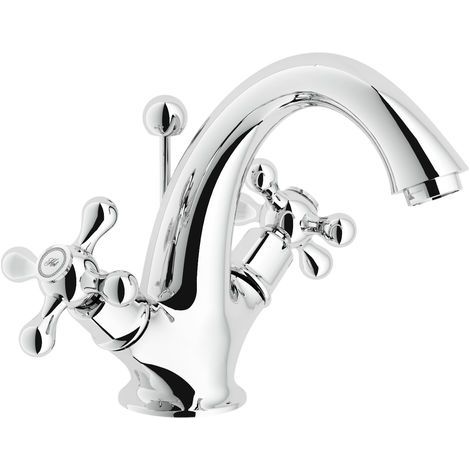 Waschtischarmatur Nobili grazia grc5118/6cr Keramikkartusche Abfall inklusive (1/4)