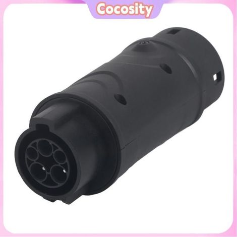 Prise adaptateur EV, convertisseur adaptateur de charge EV de type 1 à type 2, 16A/32A 240V 7,2KW, connecteur de charge EV IP54 (1/4)