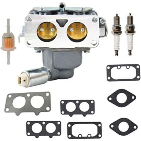 Green Mobility-Carburateur pour tondeuse à gazon avec électrovanne 799230, compatible avec les modèles John Deere L111, L118, L120, LA120, LA130, LA135, LA140, LA145 et LA150, ainsi qu'avec les modèl (1/4)