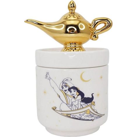 Coffret collector Disney Aladdin sous licence officielle Half Moon Bay avec lampe ( )