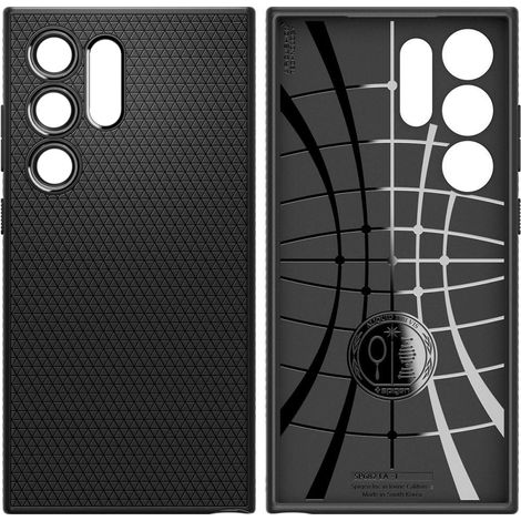 Spigen Liquid AIR Galaxy S24 Ultra negro mate (1/5)