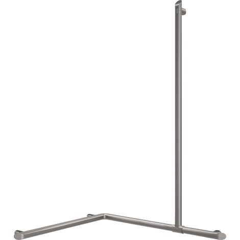 Delabie Handlauf 2-Wände + Br.H.Stg. verti. Be-Line D35 Alu anthrazit