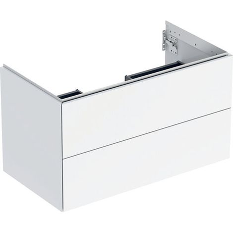 Geberit ONE armoire sous lavabo, 2 tiroirs, 88,8x50,4x47cm, (1/4)