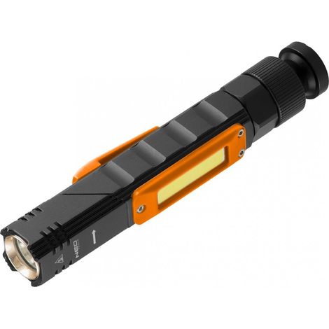 Torcia ricaricabile tramite USB da 300 lm con LED 2 in 1 Cree XPE + COB (1/5)