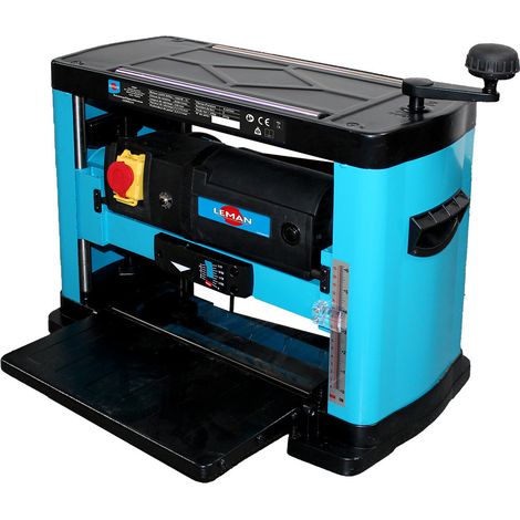 Leman – Raboteuse de chantier 330mm LORAB330 – Puissance 1500W – Largeur de rabotage 330mm – Sortie d'aspiration Ø 53mm