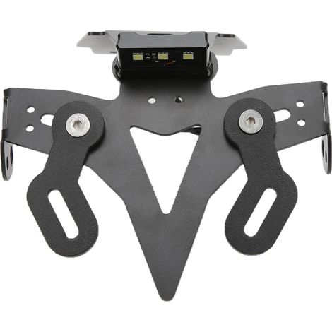 Support de plaque d'immatriculation moto avec éclairage LED 3 LED, remplacement pour SUZUKI GSXS750 2017-2021 (1/5)