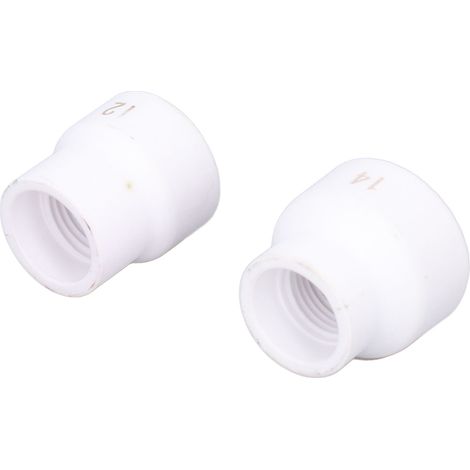 2-teiliges WIG-Schweißdüsen-Set 12/14 Keramikdüse für WP9/17/18/20/25/26 (Weiß) (1/5)